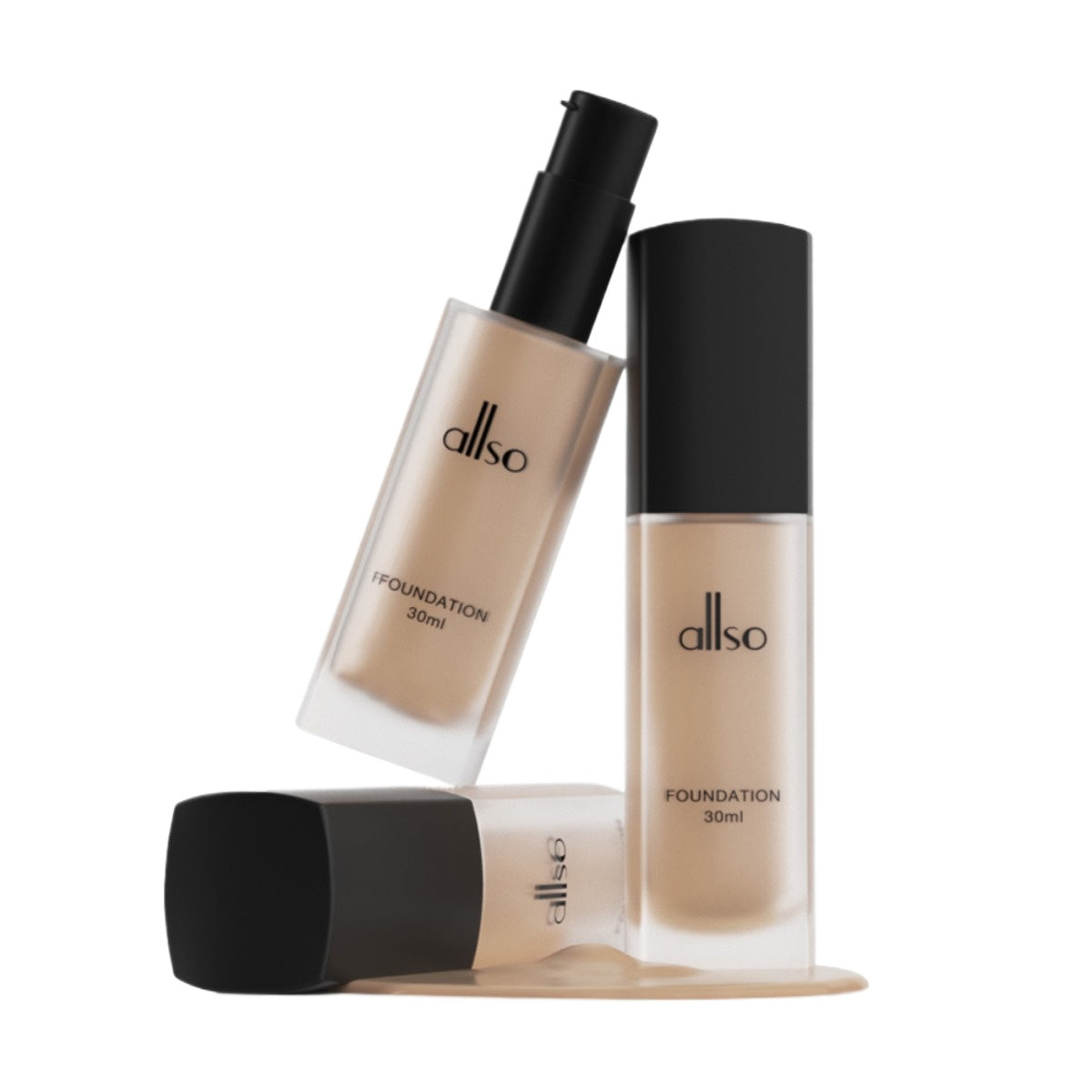 allso Base Matte Suave Sem Poros e de Longa Duração