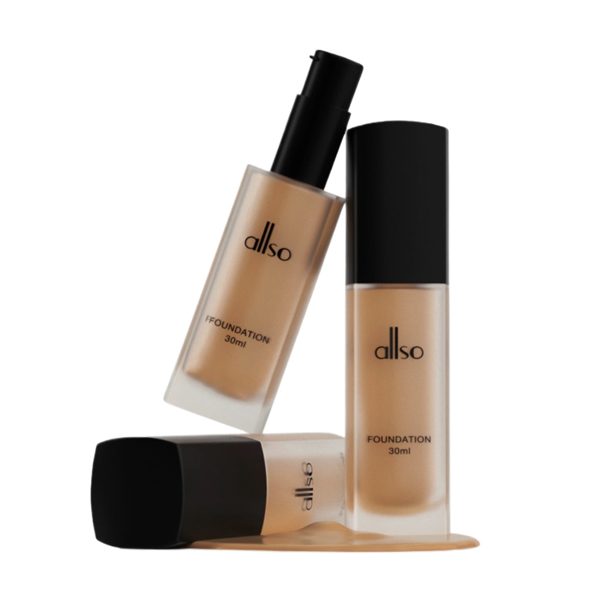 allso Base Matte Suave Sem Poros e de Longa Duração