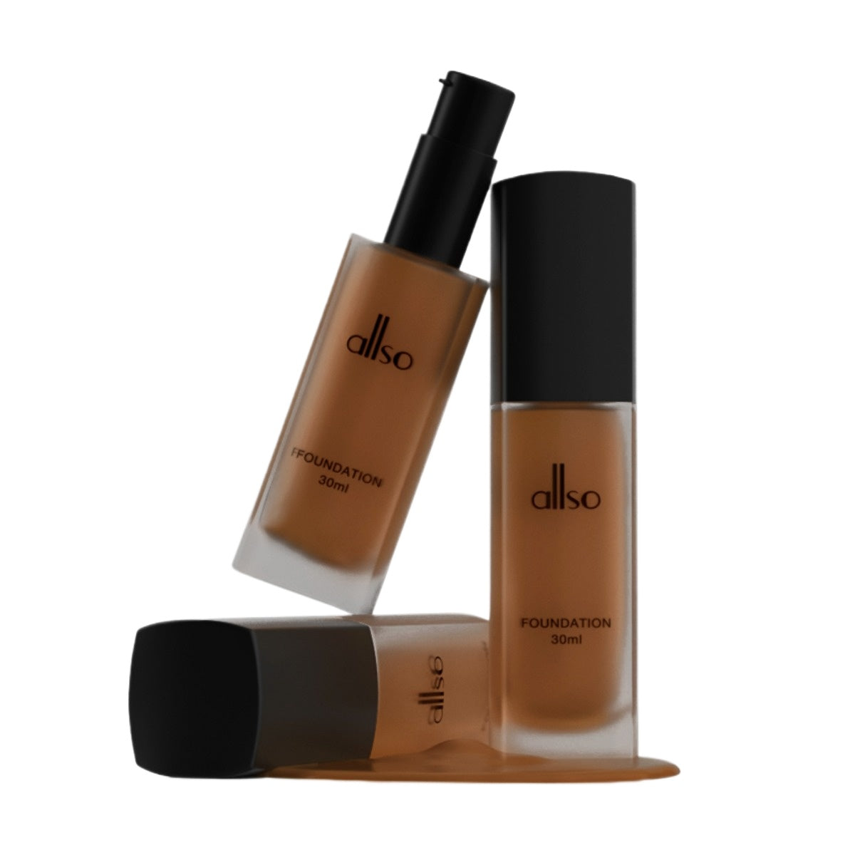 allso Base Matte Suave Sem Poros e de Longa Duração